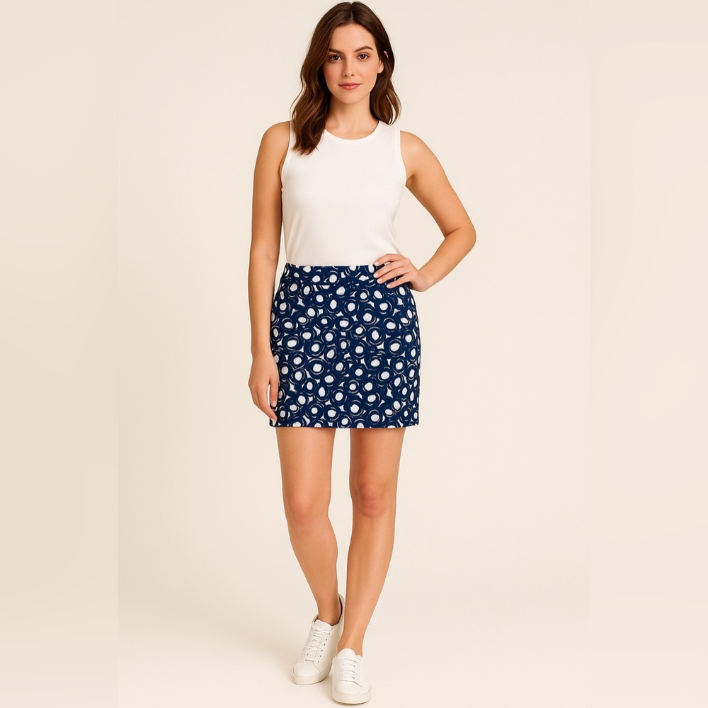 Boden Richmond Pencil Skirt Navy Size 6R